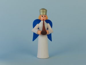 Engel weiß mit Flöte