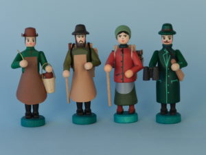 Waldfiguren 4er Gruppe